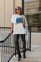 CAROLINA PANTHERS COMING IN HOT OVERSIZED CREWNECK TEE