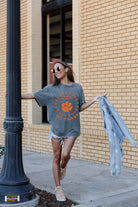 CLEMSON TIGERS BRIGHTEST STAR OVERSIZED CREWNECK TEE