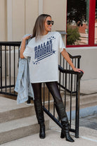 DALLAS COWBOYS COMING IN HOT OVERSIZED CREWNECK TEE