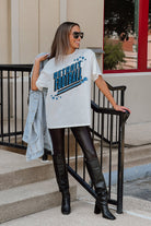 DETROIT LIONS COMING IN HOT OVERSIZED CREWNECK TEE