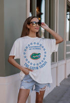 FLORIDA GATORS ON POINT OVERSIZED CREWNECK TEE