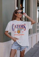 FLORIDA GATORS COURT DATE OVERSIZED CREWNECK TEE