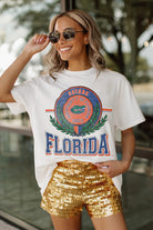 FLORIDA GATORS BE A CHAMPION OVERSIZED CREWNECK TEE BY MADI PREWETT