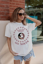 FLORIDA STATE SEMINOLES ON POINT OVERSIZED CREWNECK TEE