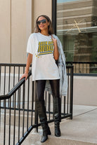 GREEN BAY PACKERS COMING IN HOT OVERSIZED CREWNECK TEE