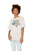 GEORGIA TECH YELLOW JACKETS GO GIRL OVERSIZED CREWNECK TEE