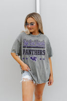 HIGH POINT PANTHERS HERE TO PLAY OVERSIZED CREWNECK TEE