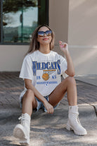 KENTUCKY WILDCATS COURT DATE OVERSIZED CREWNECK TEE