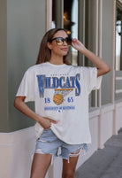 KENTUCKY WILDCATS COURT DATE OVERSIZED CREWNECK TEE