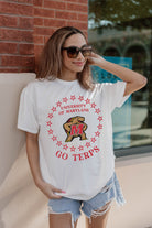 MARYLAND TERRAPINS ON POINT OVERSIZED CREWNECK TEE