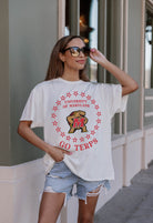 MARYLAND TERRAPINS ON POINT OVERSIZED CREWNECK TEE