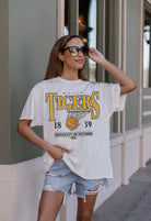 MISSOURI TIGERS COURT DATE OVERSIZED CREWNECK TEE