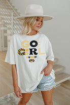 MISSOURI TIGERS GO GIRL OVERSIZED CREWNECK TEE