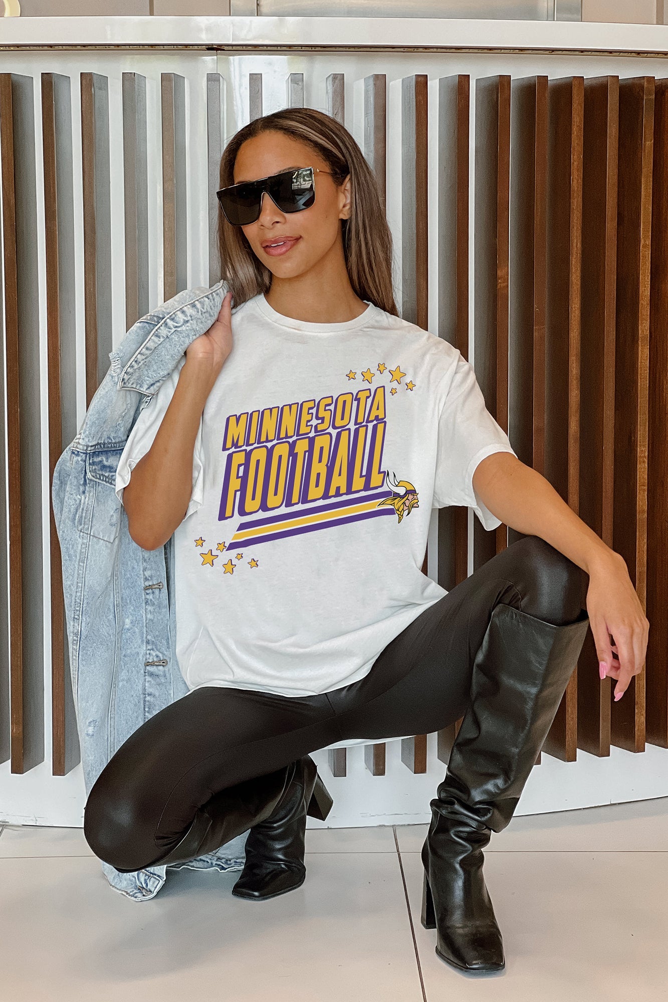 Minnesota Vikings Crewneck Sweatshirt - TeeHex