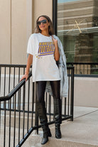 MINNESOTA VIKINGS COMING IN HOT OVERSIZED CREWNECK TEE