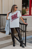 NEW ENGLAND PATRIOTS COMING IN HOT OVERSIZED CREWNECK TEE