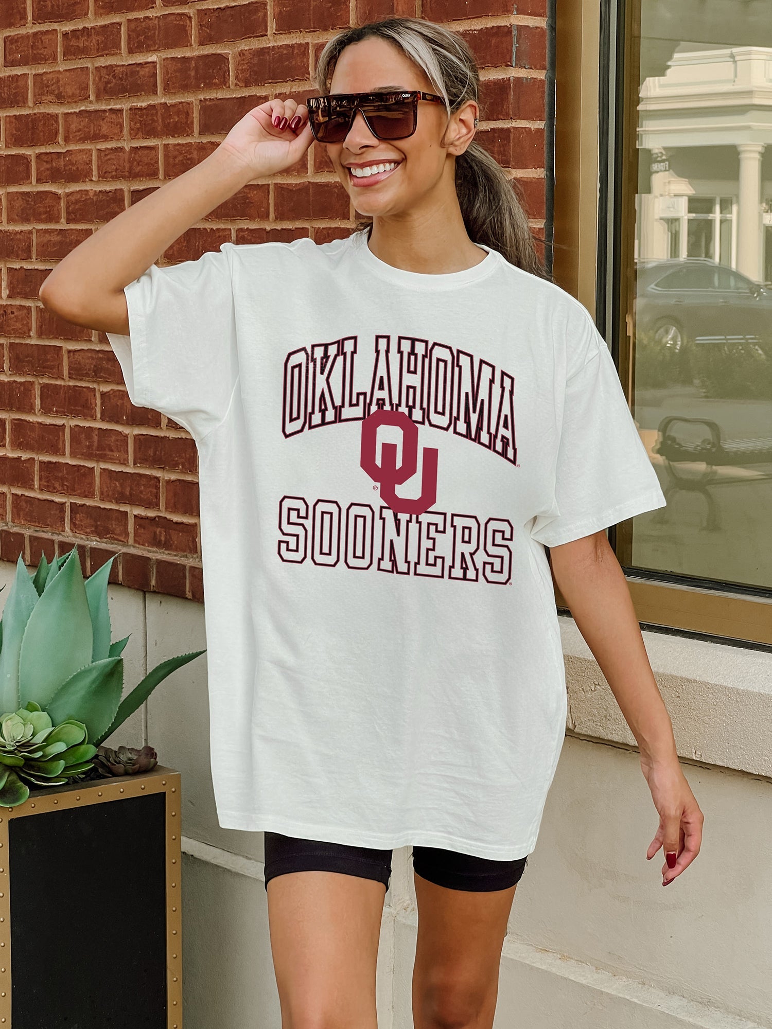 GC Oklahoma Sooners Rookie Move Iconic Oversized Fashion Jersey