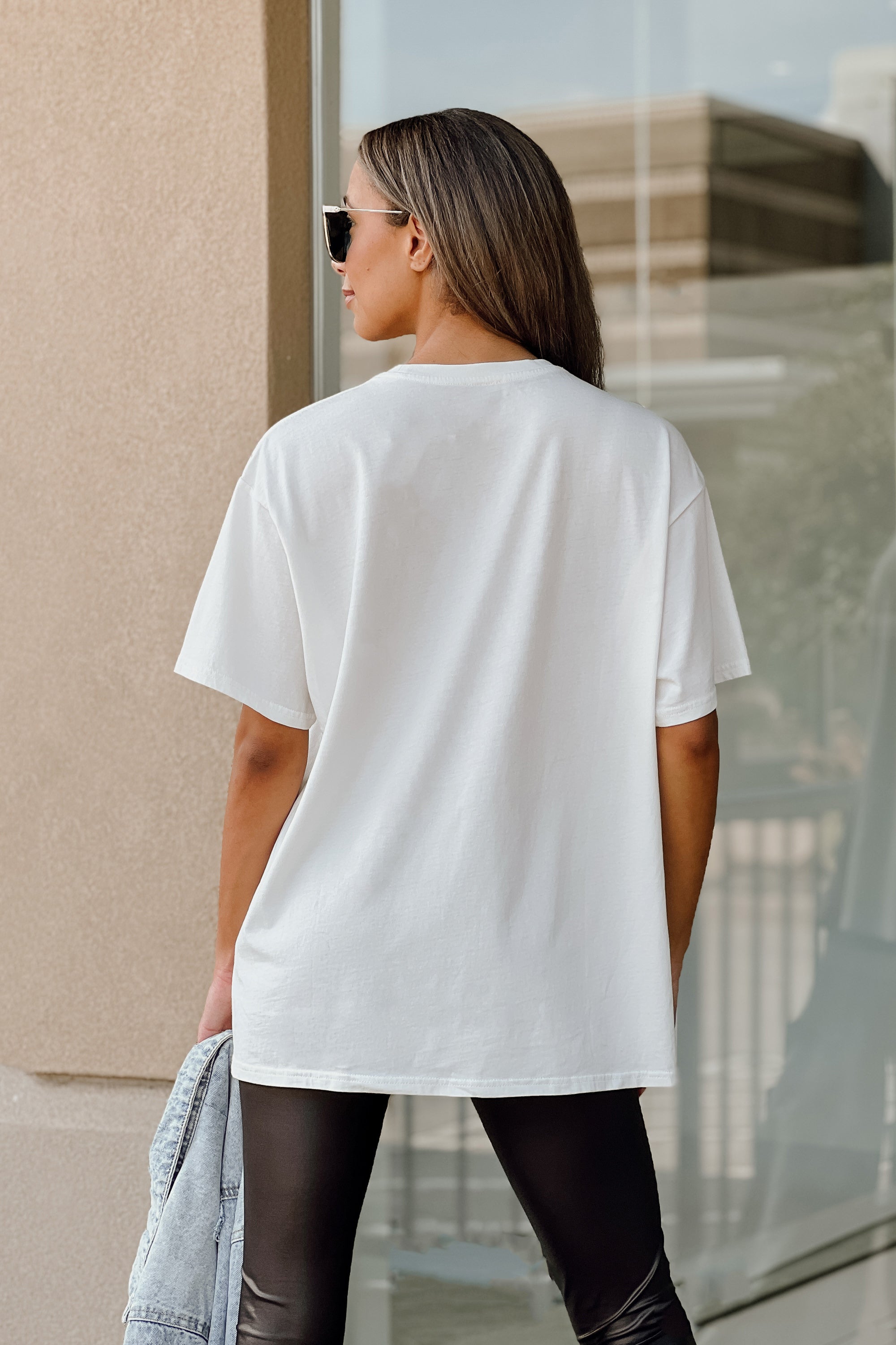 STANFORD CARDINAL GAMEDAY ERA OVERSIZED CREWNECK TEE