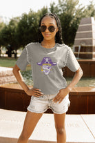 EAST CAROLINA PIRATES GAMEDAY GALORE  STUDDED SHORT SLEEVE MODERATELY CROPPED TEE