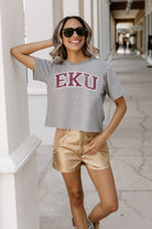 EASTERN KENTUCKY COLONELS AFTER PARTY STUDDED SHORT SLEEVE MODERATELY CROPPED TEE