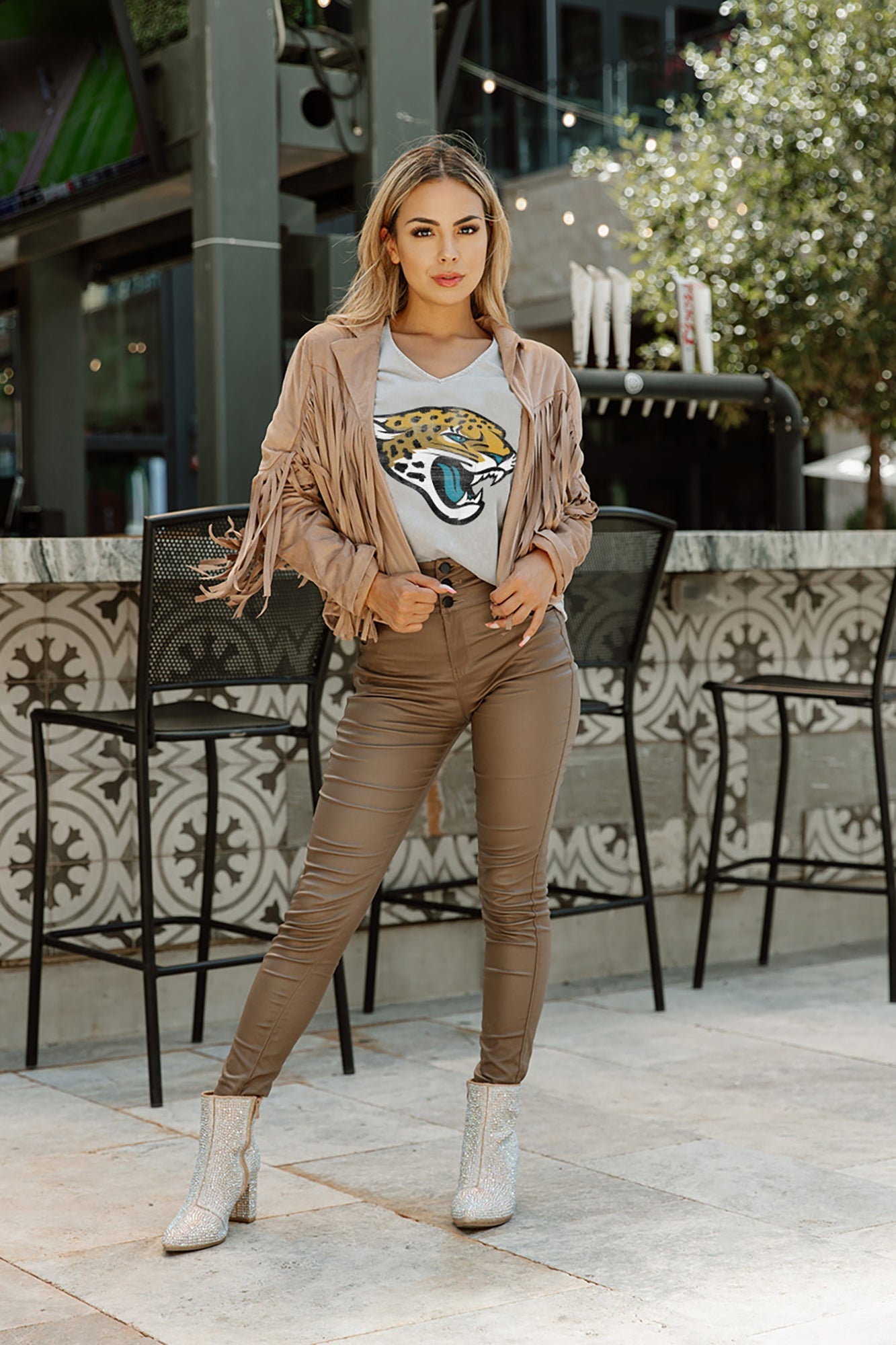 Jacksonville Jaguars Gameday Couture Women's Field Finesse