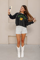 BAYLOR BEARS BLINDSIDE CONTRAST DETAIL CROPPED PULLOVER BY MADI PREWETT