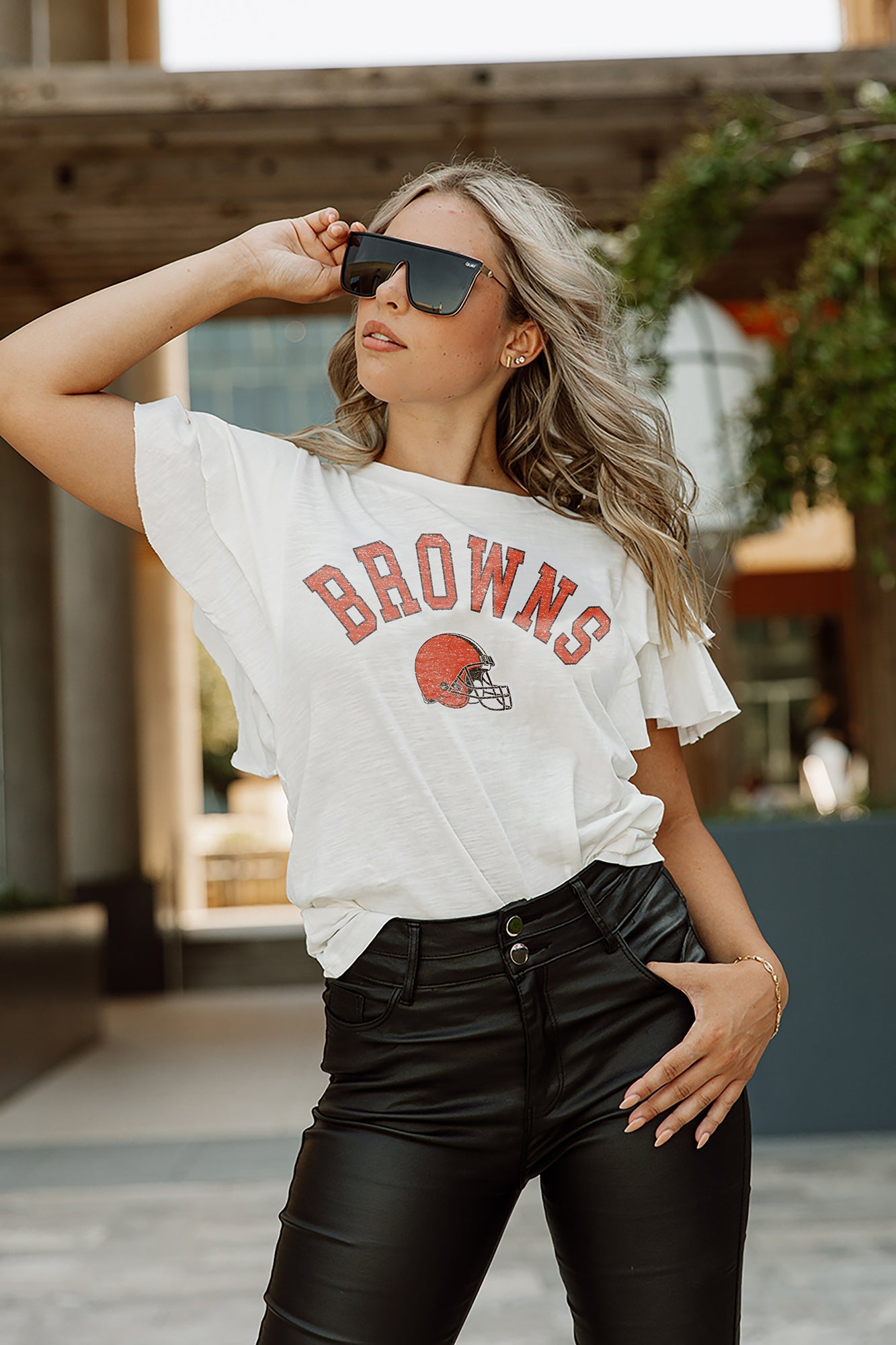 Women's Gameday Couture Gray Cleveland Browns Gladiator