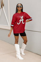 ALABAMA CRIMSON TIDE ROOKIE MOVE ICONIC OVERSIZED FASHION JERSEY