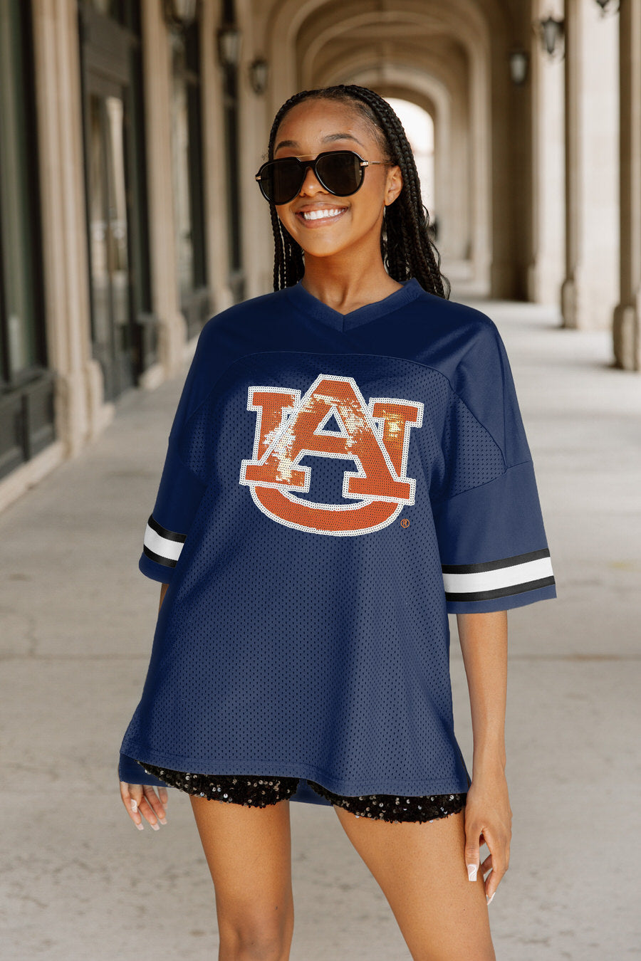 AUBURN TIGERS ROOKIE MOVE ICONIC OVERSIZED FASHION JERSEY