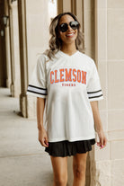 CLEMSON TIGERS OPTION PLAY ICONIC OVERSIZED FASHION JERSEY