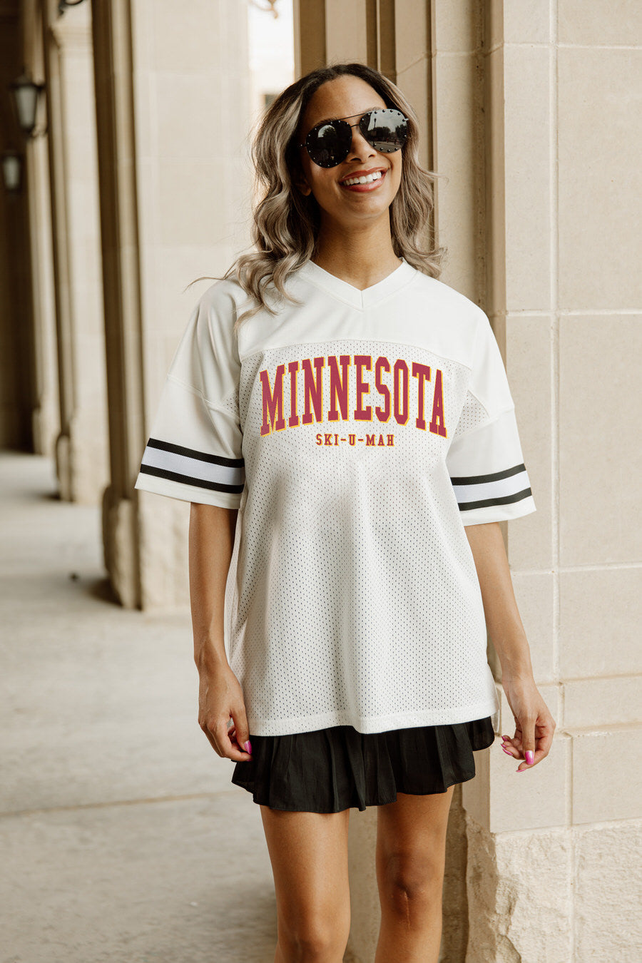 MINNESOTA GOLDEN GOPHERS OPTION PLAY ICONIC OVERSIZED FASHION JERSEY