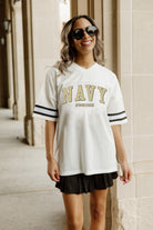 US NAVY MIDSHIPMEN OPTION PLAY ICONIC OVERSIZED FASHION JERSEY