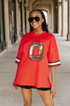 OHIO STATE BUCKEYES ROOKIE MOVE ICONIC OVERSIZED FASHION JERSEY