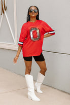 OHIO STATE BUCKEYES ROOKIE MOVE ICONIC OVERSIZED FASHION JERSEY