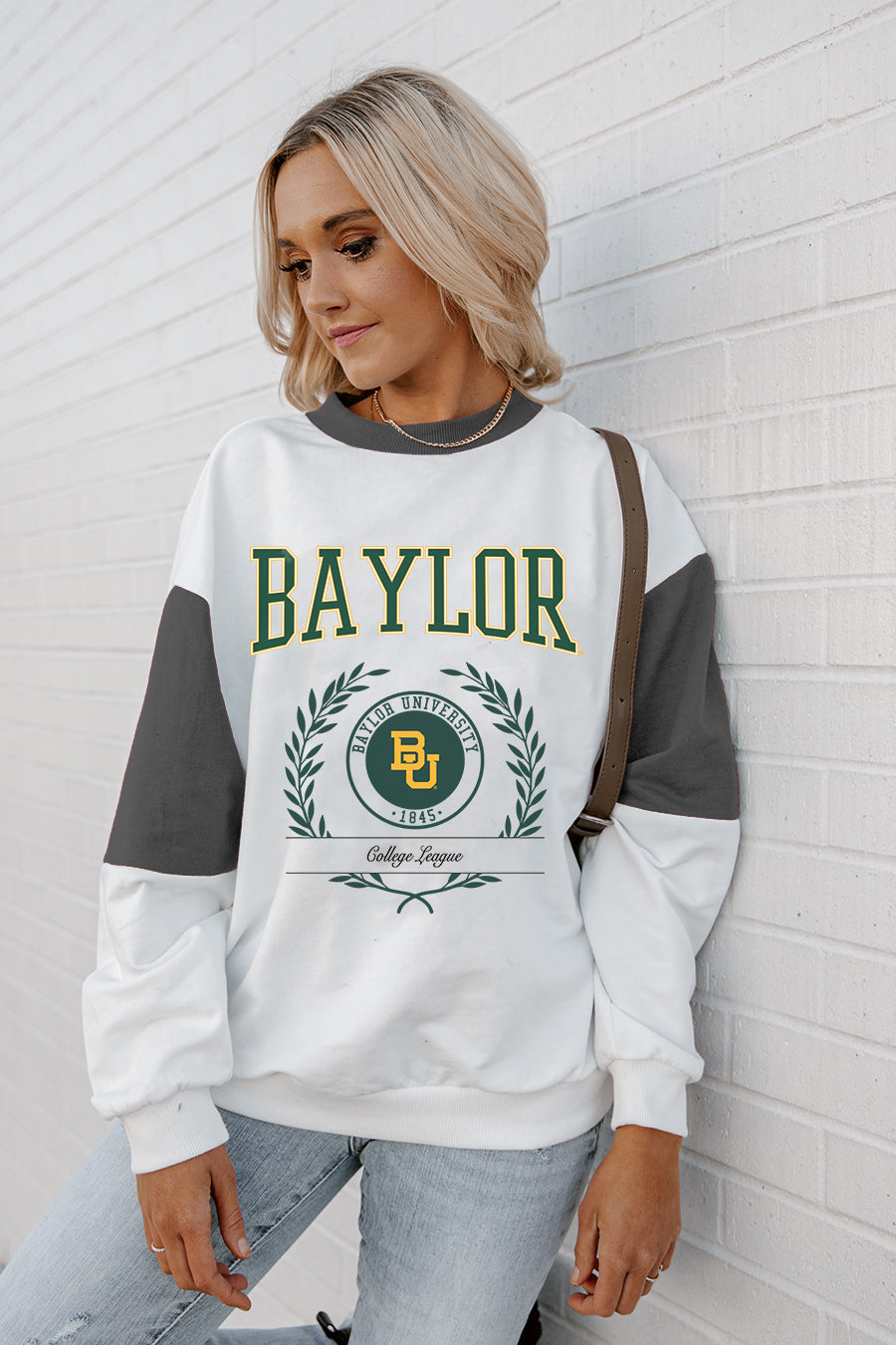 Vintage Baylor University Crewneck Sweatshirt Made hotsell USA Size Xtra Large XL NCAA College Football Waco Texas 1990s 90s Pull Over Oversized