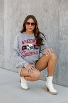 ARIZONA CARDINALS NO TIMEOUTS FADED WASH PULLOVER