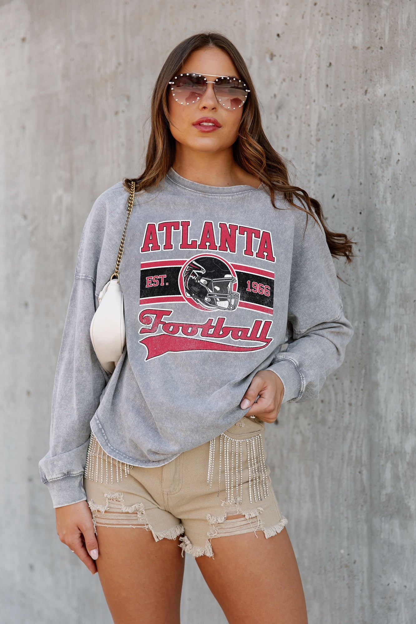 atlanta falcons womens sweatshirt