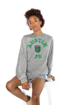 AUSTIN FC SHOOTING STARS FADED WASH PULLOVER