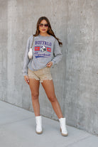 BUFFALO BILLS NO TIMEOUTS FADED WASH PULLOVER