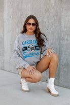 CAROLINA PANTHERS NO TIMEOUTS FADED WASH PULLOVER