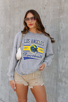 LOS ANGELES RAMS NO TIMEOUTS FADED WASH PULLOVER