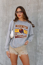 WASHINGTON COMMANDERS NO TIMEOUTS FADED WASH PULLOVER