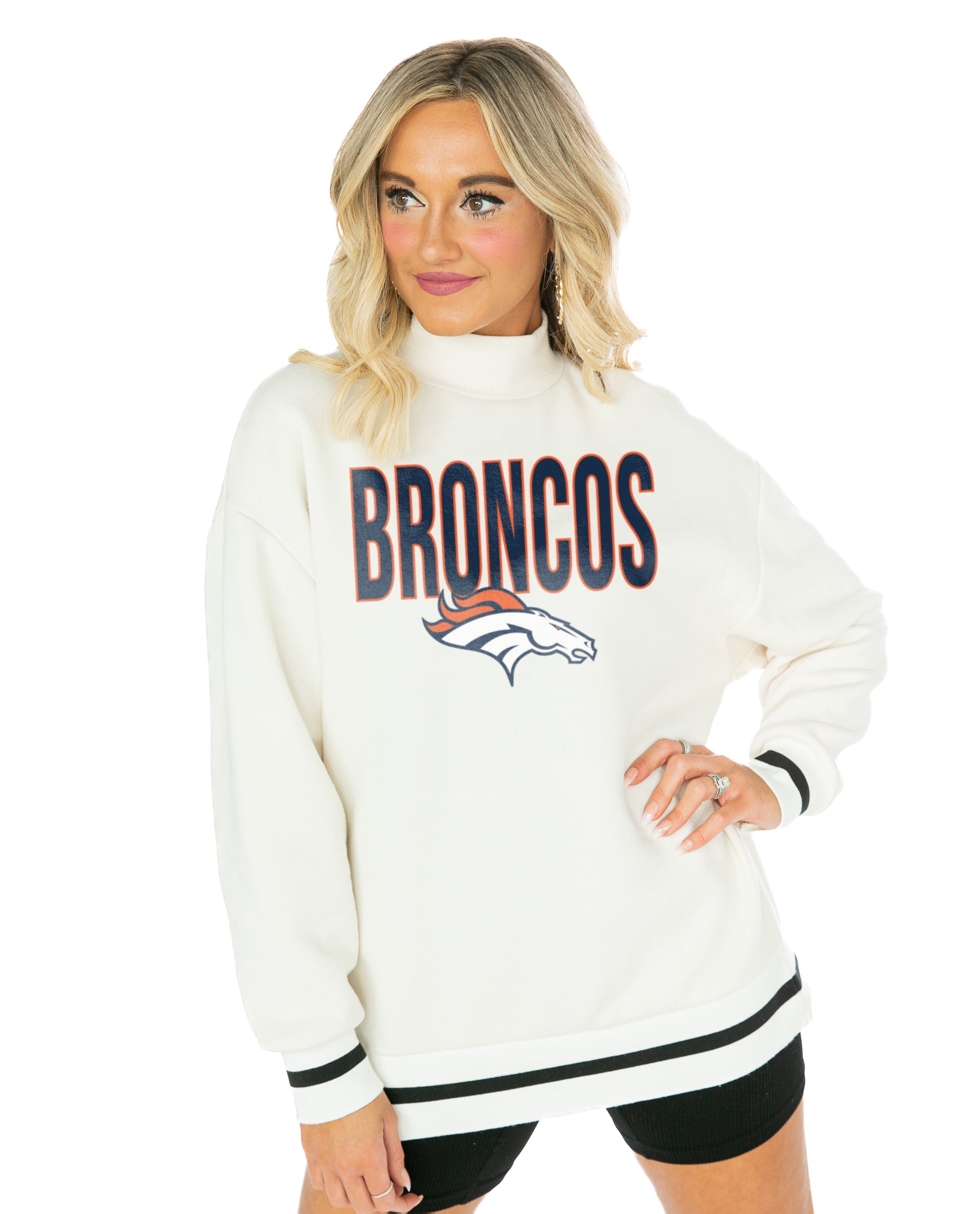 Vintage Denver Broncos Champion Raglan Sweatshirt