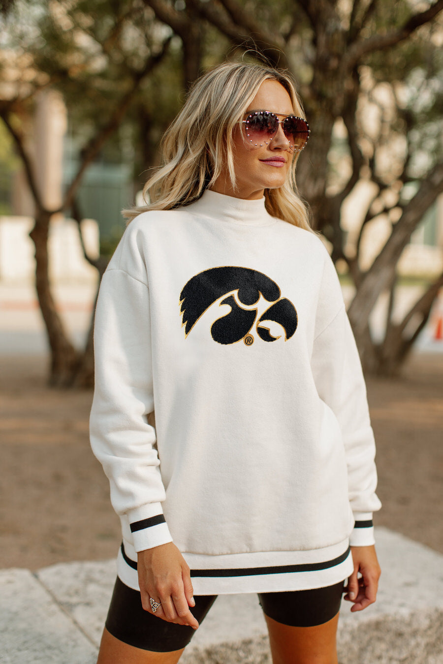 IOWA HAWKEYES THIS IS IT MOCK PULLOVER