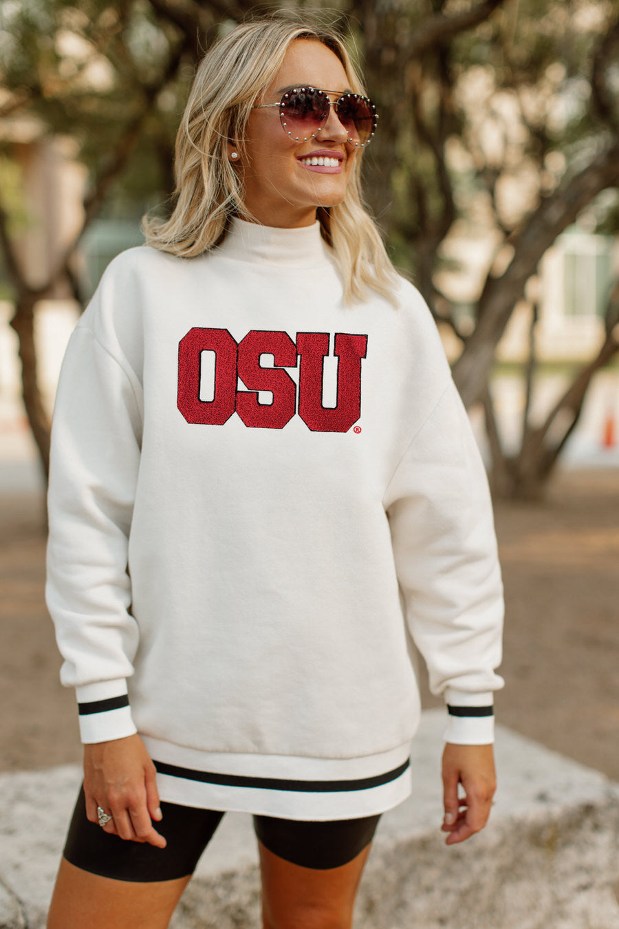 Ohio state mock turtleneck best sale