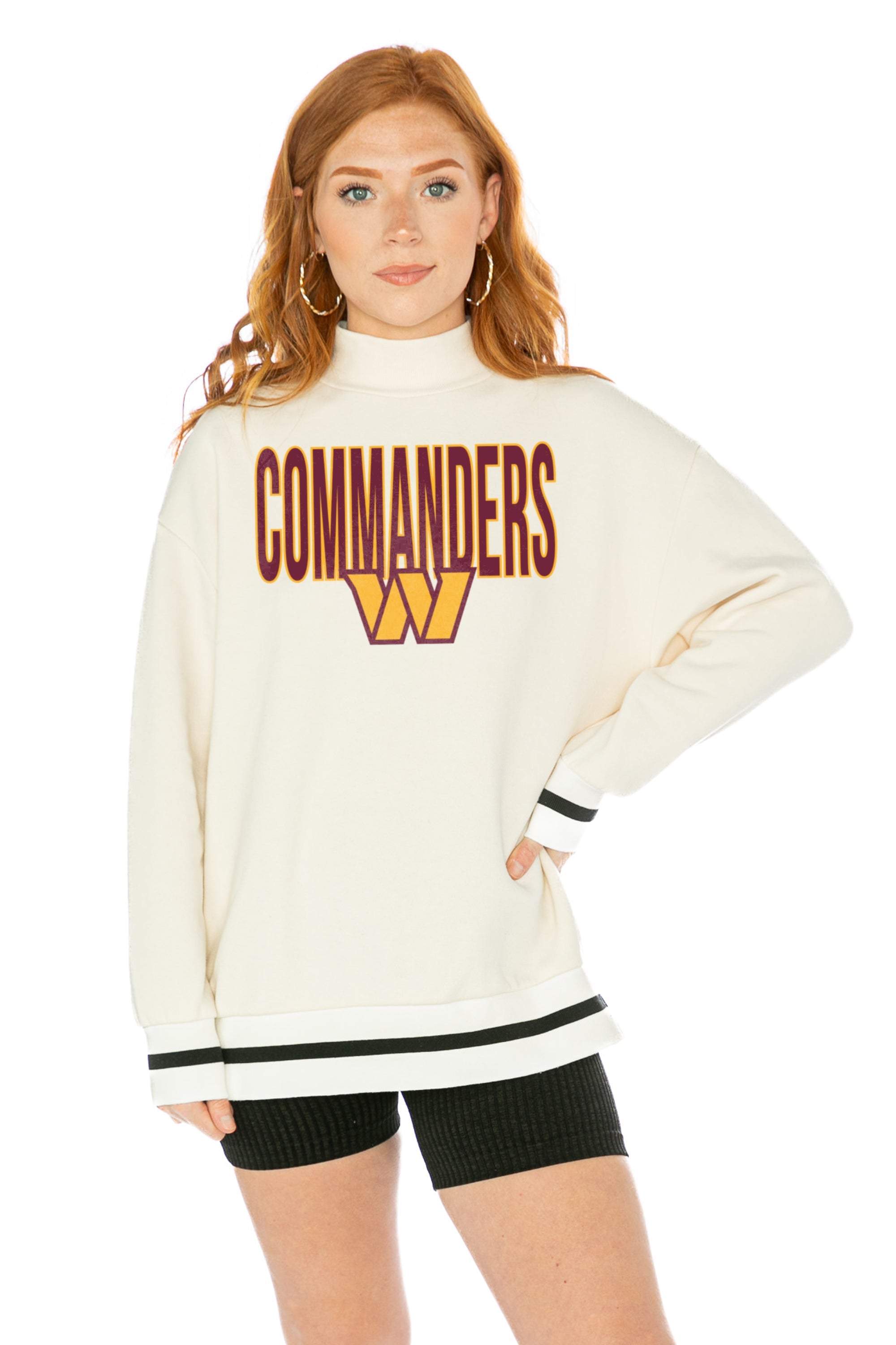 women's commanders sweatshirt