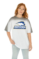 HOFSTRA PRIDE INTERCEPTION COLOR WAVE CREW NECK T-SHIRT