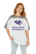 HIGH POINT PANTHERS INTERCEPTION COLOR WAVE CREW NECK T-SHIRT