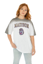 JAMES MADISON DUKES INTERCEPTION COLOR WAVE CREW NECK T-SHIRT