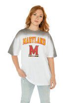 MARYLAND TERRAPINS INTERCEPTION COLOR WAVE CREW NECK T-SHIRT